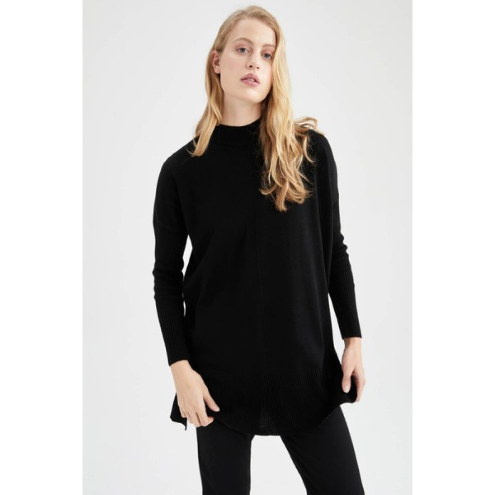DeFacto Regular Fit Yarım Balıkçı Yaka Tunik J5601AZ22WN Tunik Fiyatı