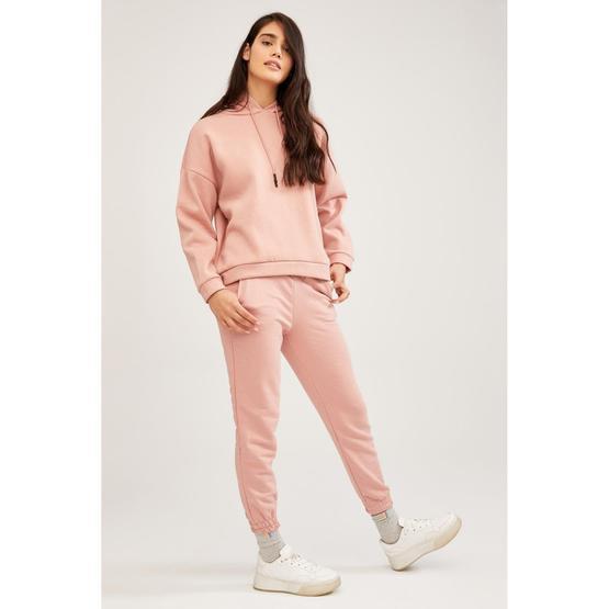 DeFacto S7266AZ20WN Turuncu Bağcıklı Relax Fit Jogger Kadın Eşofman Altı