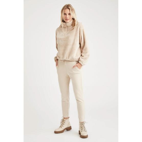 DeFacto S7266AZ20WN Turuncu Bağcıklı Relax Fit Jogger Kadın Eşofman Altı