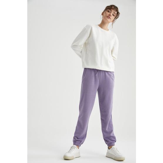 DeFacto S7266AZ20WN Turuncu Bağcıklı Relax Fit Jogger Kadın Eşofman Altı