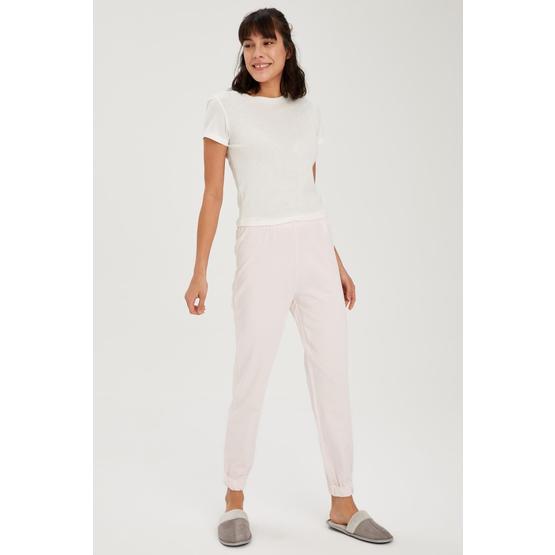 DeFacto T4275AZ20WN Pembe Pamuklu Relax Fit Jogger Kadın Eşofman Altı