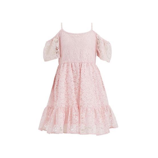 DeFacto U0073A621SM Pembe Kız Çocuk Elbise