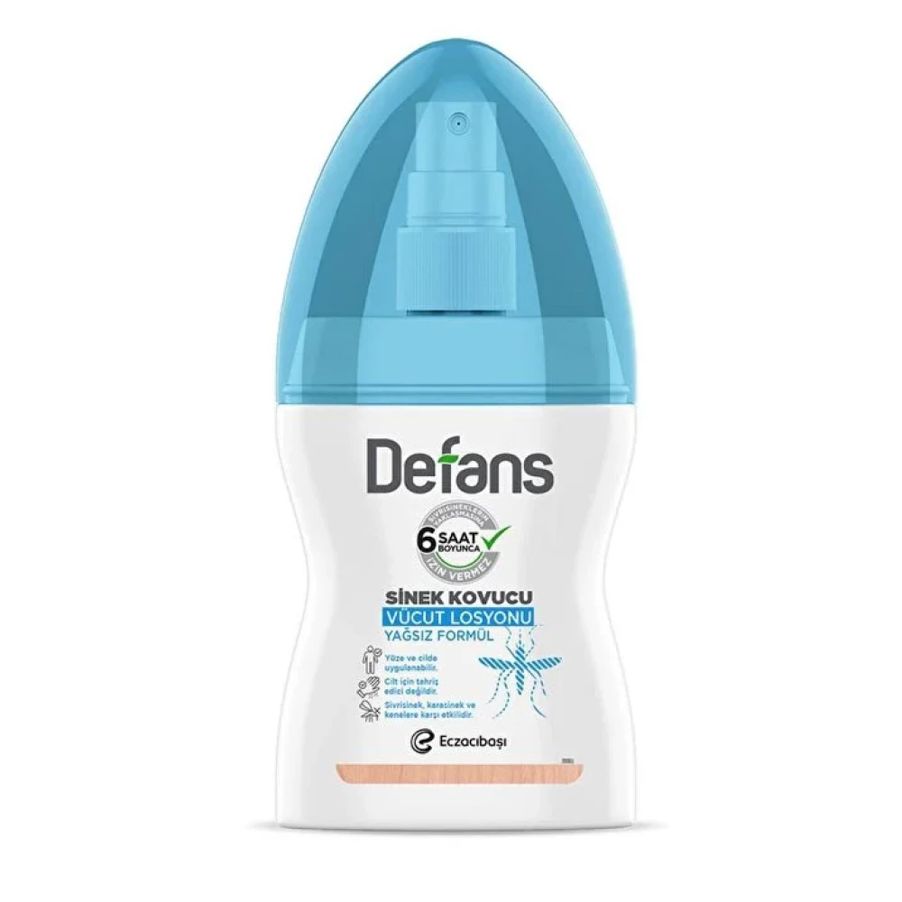 DEFANS VUCUT LOSYONU SU BAZLI YAGSIZ FORMUL 100 ML Diğer Fiyatı