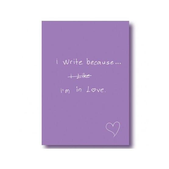 Deffter I Write Im İn Love Not Defteri Not Defteri & Bloknot Fiyatı