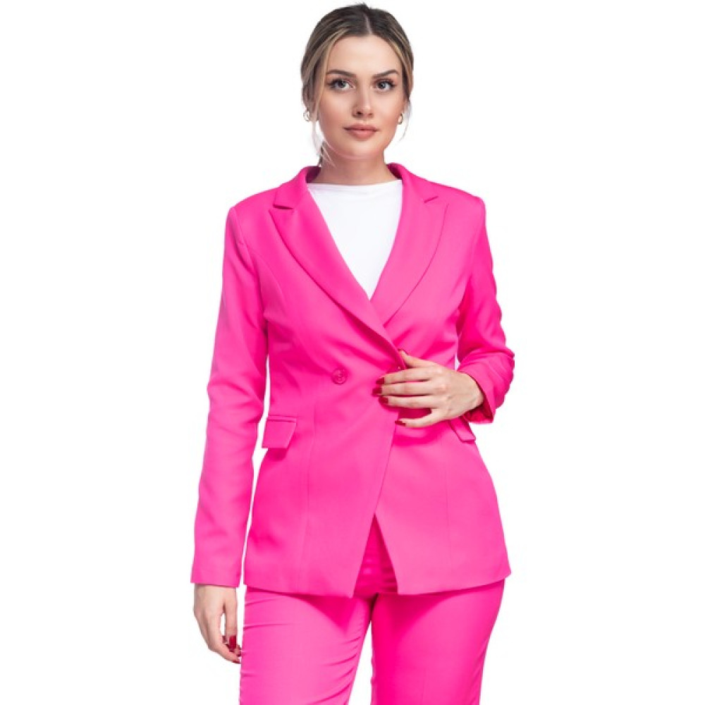 Defile Lüx Blazer Takım Fuşya- Zima Serisi Bayan Ceket Fiyatı