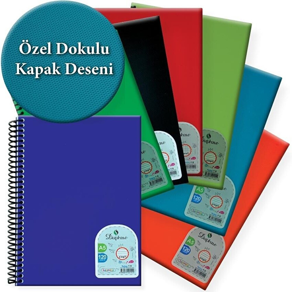 Defne A5 Sp.Pl. Kapak Defter Kareli 96 Yaprak Defter & Kağıt Ürünleri Fiyatı