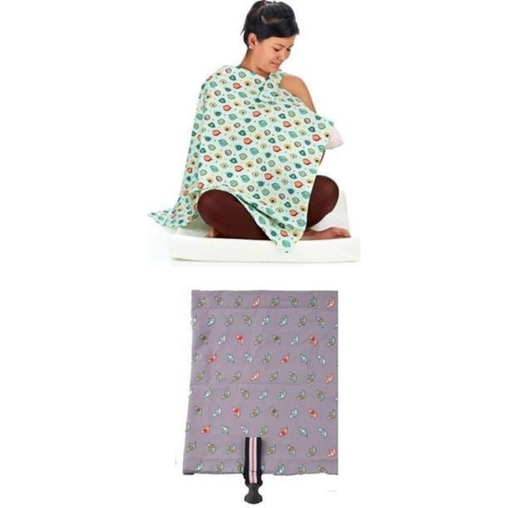 Defne Collection Kullanışlı Bebek Emzirme Önlüğü Kuş Desenli Hamilelik ve Emzirme Fiyatı