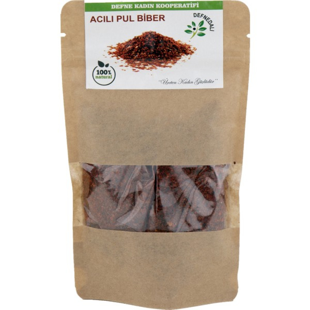 Defne Dalı Doğal Acı Pul Biber - 100 gr Baharat Fiyatı