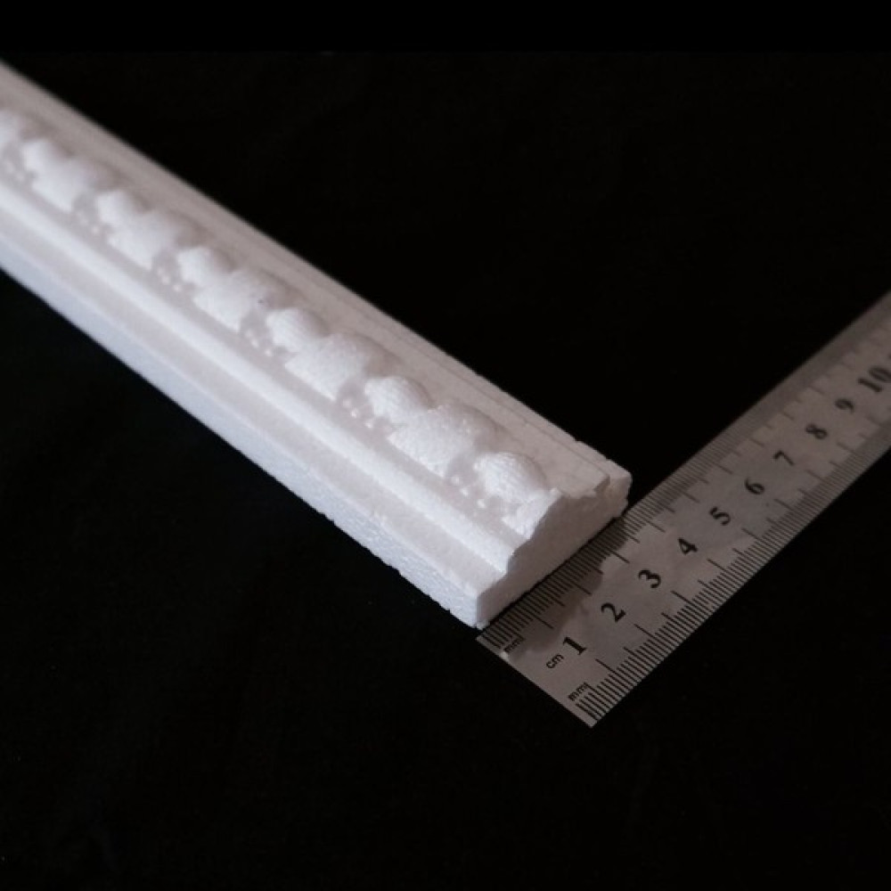 Defne Desenli Dekoratif Stropiyer Eps Köpük Çıta - 1 Metre Uzunluk - 10 METRE Boya Malzemeleri Fiyatı