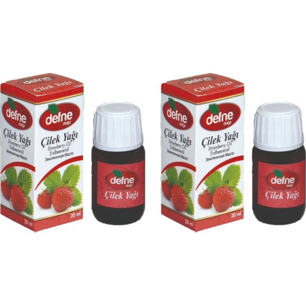 Defne Doğa Çilek Yağı 20 ml 2'li Bitkisel Yağlar Fiyatı