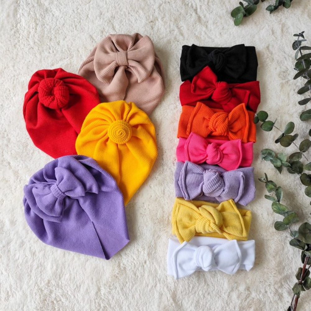 Defneli Bebe Kız Bebek Bandana Bone Set 1 Bebek Saç Bandı Fiyatı