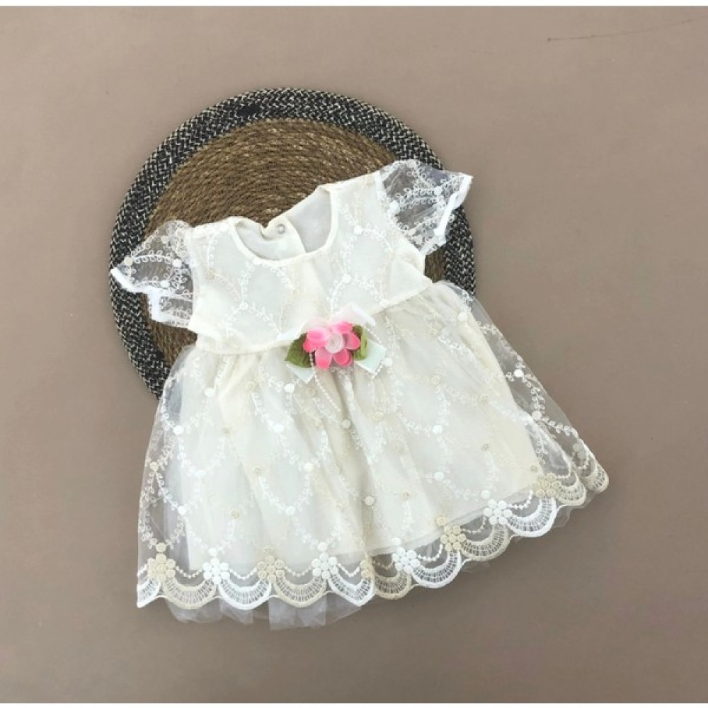 Defneli Bebe Kız Bebek Mevlütlük Gelinlik Abiye Elbise Bebek Doğum Baby Shower Hediyesi Beyaz Bebek Giysi Takım Fiyatı