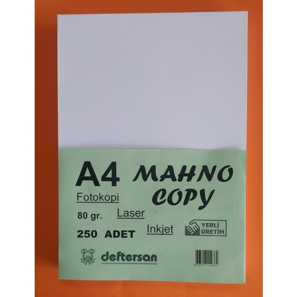 Deftersan A4 Fotokopi - Yazıcı Kağıdı 80 gr 250 Adet Fotokopi Kağıdı Fiyatı