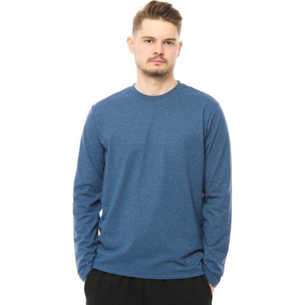 Defy's Erkek Uzun Kollu Bisiklet Yaka Tişört Indigo Erkek T-shirt Fiyatı