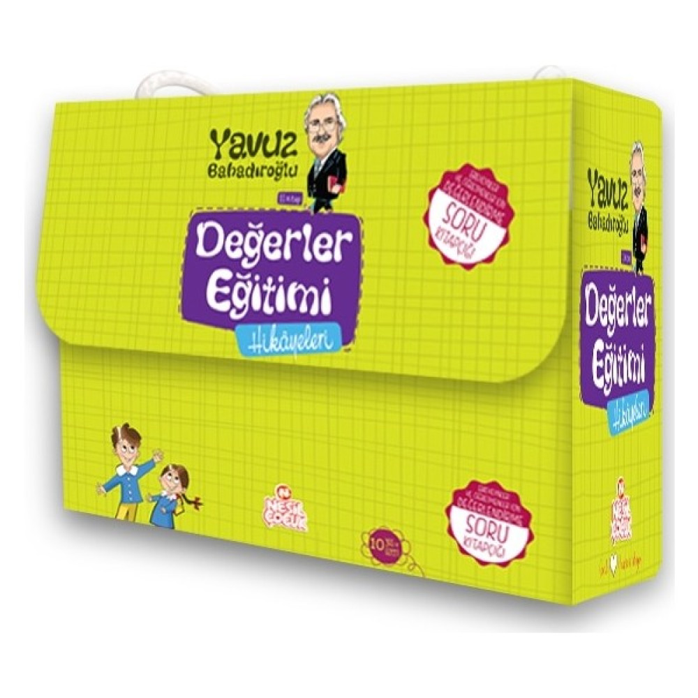 Değerler Eğitimi Hikayeleri (11 Kitap Kutulu Set) - Yavuz Bahadıroğlu Çocuk Masal Fiyatı