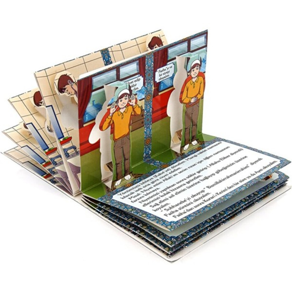 Deha Erkekler Için 3 Boyutlu Abdest ve Namaz Öğreten Kitap Din Kültürü ve Ahlak Bilgisi Fiyatı