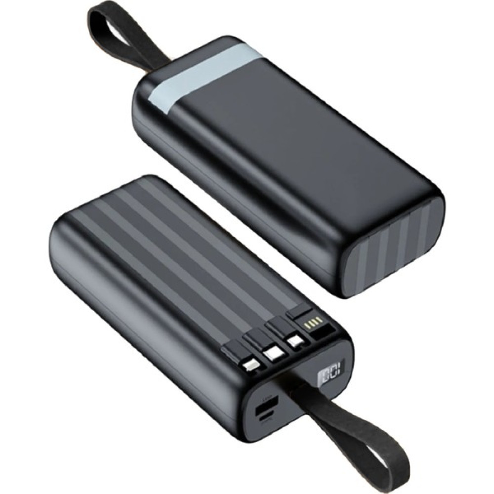 DEİLMİ 30000MAH 22.5W Fener Hızlı Şarj LCD Gösterge Lightning Type-C Micro USB Giriş Çıkış Kp-30 Powerbank Taşınabilir Şarj Cihazı - Powerbank Fiyatı