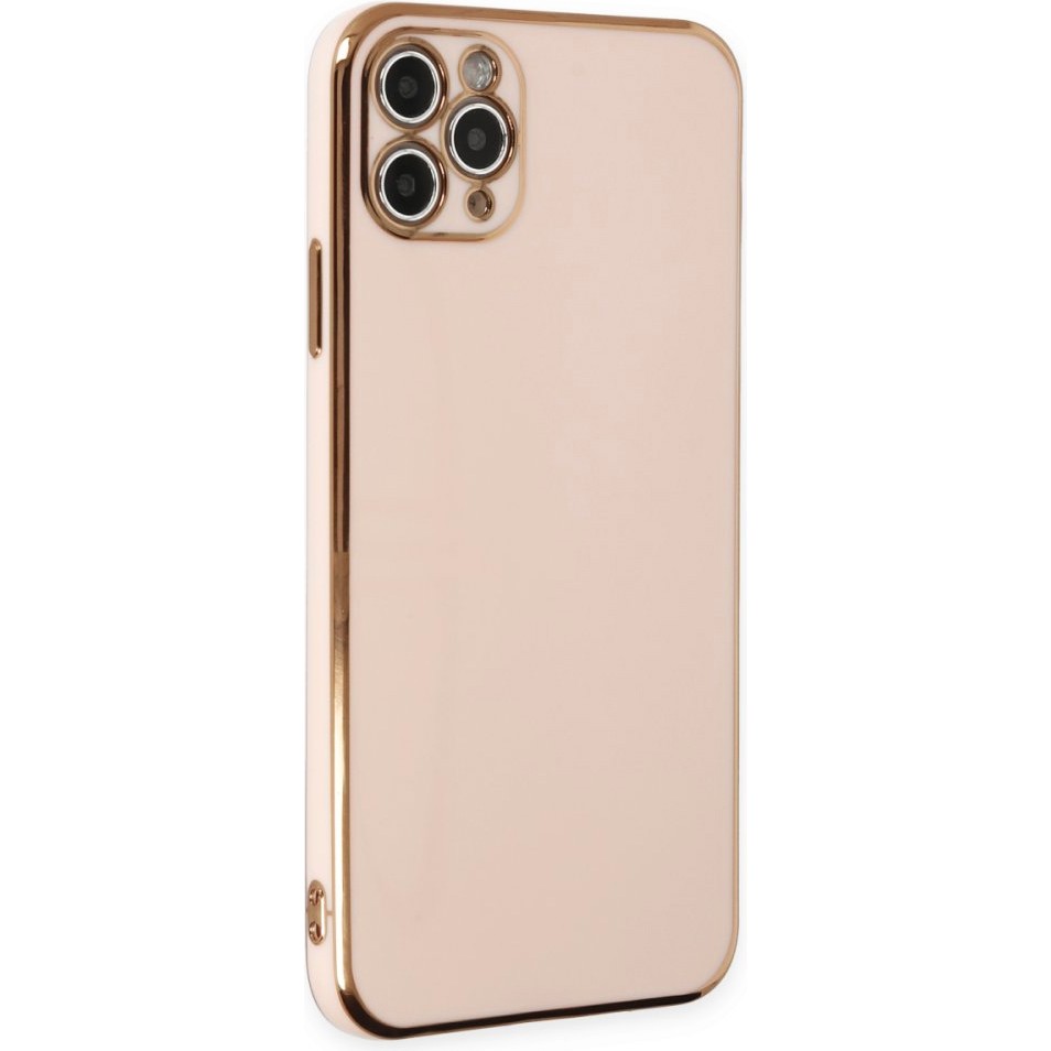 DEİLMİ Apple iPhone 11 Pro Max Kılıf Luxury Seri Kamera Korumalı Silikon Kapak - Pembe Cep Telefonu Kılıfı Fiyatı