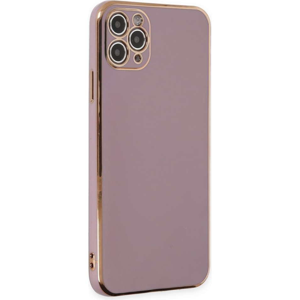 DEİLMİ iPhone 11 Pro Max Kılıf Luxury Seri Kamera Korumalı Silikon Kapak - Lila Cep Telefonu Kılıfı Fiyatı