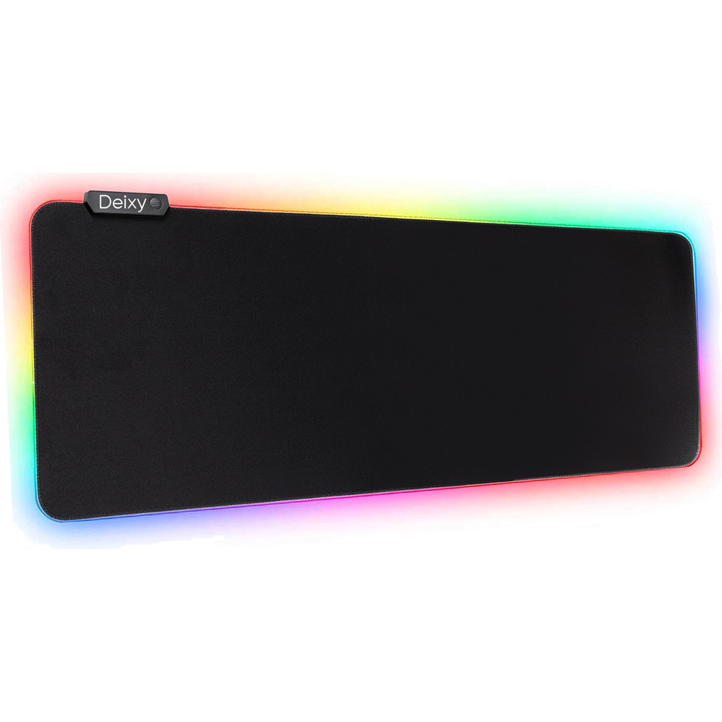 Deixy Rgb 13 Değişen Ledli Düz Siyah 90x40 Cm Gaming Oyuncu Mousepad Işıklı Mouse Pad Oyuncu Mouse Pad Fiyatı
