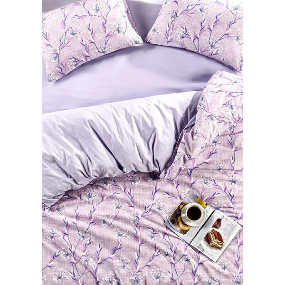 Dejavu Teks Çift Kişilik Nevresim Takımı - Lila - 200 x 220 cm Nevresim Takımı Fiyatı