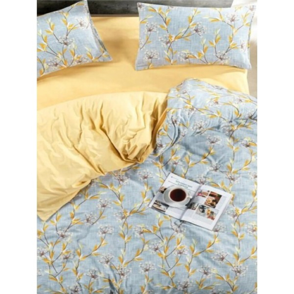 Dejavu Teks Çift Kişilik Nevresim Takımı - Sarı - 200 x 220 cm Nevresim Takımı Fiyatı