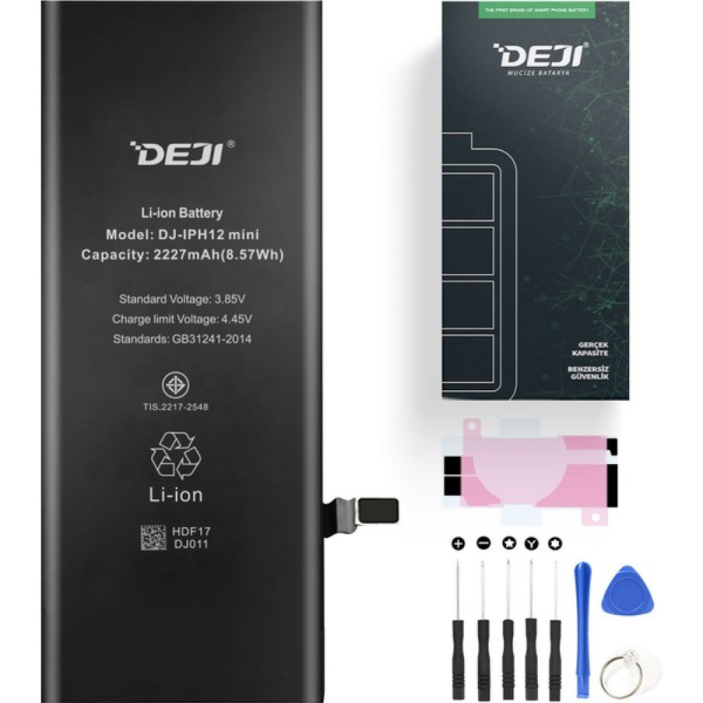 Deji Iphone 12 Mini Batarya Mucize Batarya - Orijinal Mah Kapasite Cep Telefonu Bataryası Fiyatı