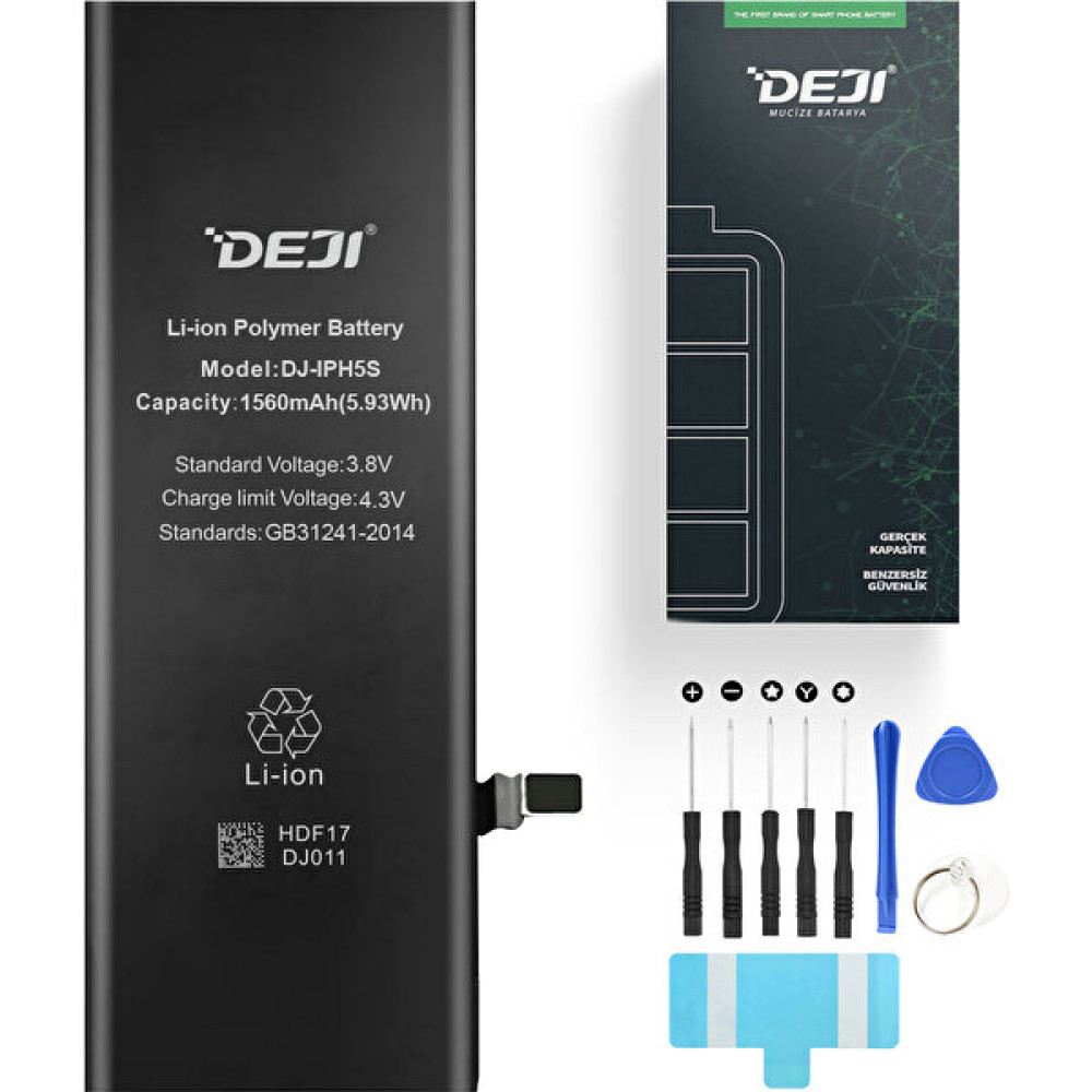 Deji iPhone 5S/ 5C Batarya Mucize Batarya Deji - Orijinal mAh Kapasite Cep Telefonu Bataryası Fiyatı