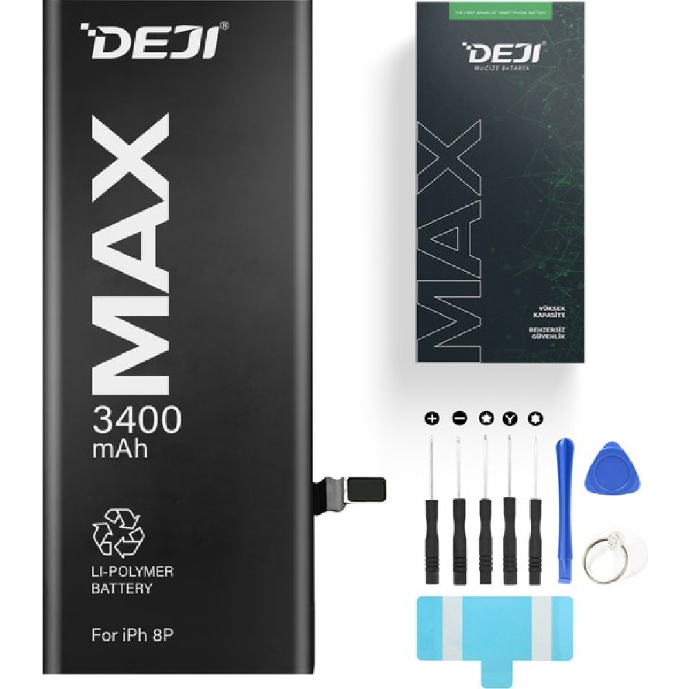 Deji iPhone 8 Plus Batarya 3400 mAh Mucize Batarya Deji Cep Telefonu Bataryası Fiyatı