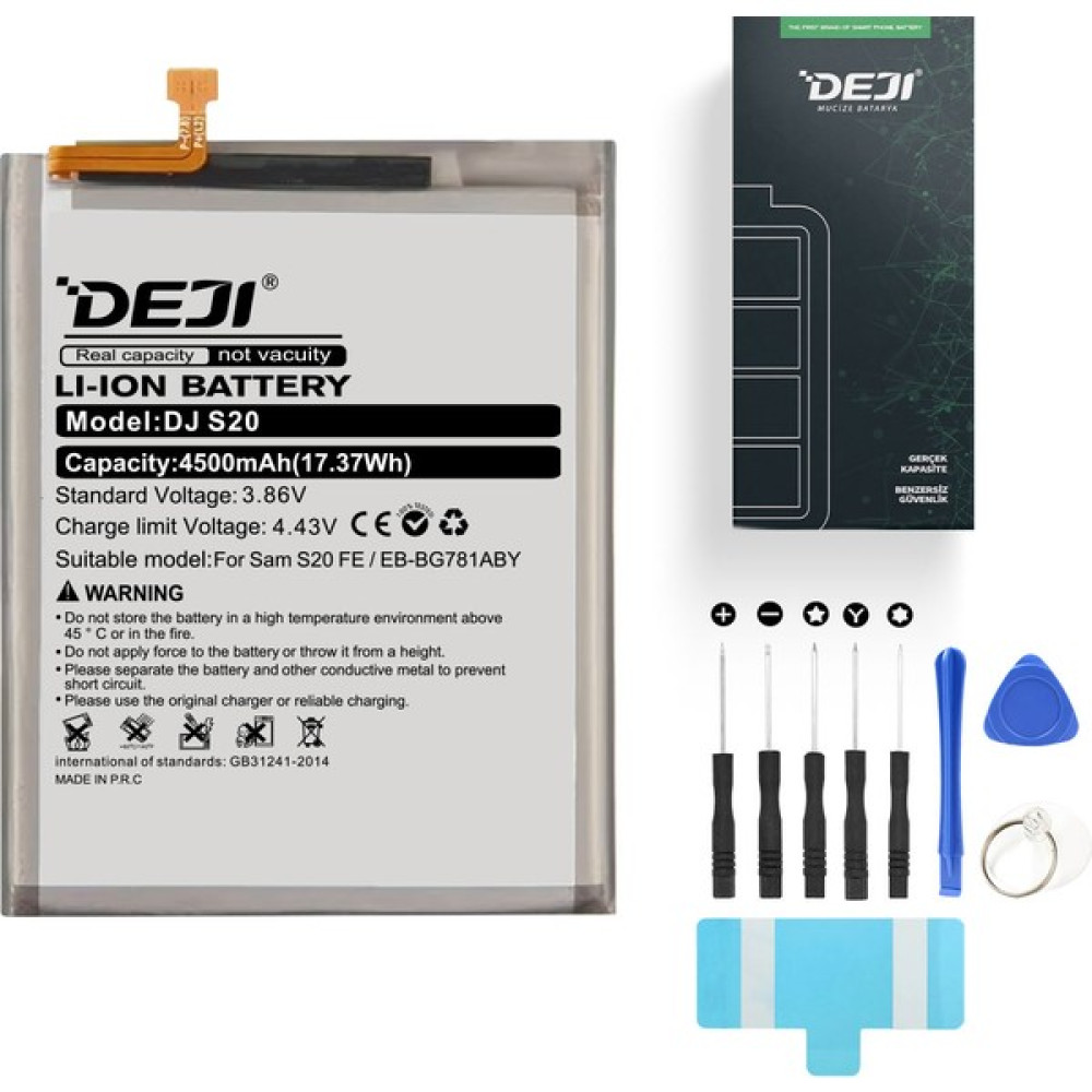 Deji Samsung Galaxy S20 Fe / A52 / A52s Uyumlu Mucize Batarya Eb-bg781aby Cep Telefonu Bataryası Fiyatı