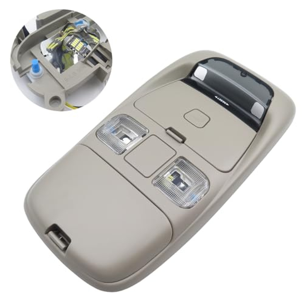DEJIASEN Overhead Console Dome Map Led Reading Light Lamp Compatible with Dodge Ram FITS Years 1999-2001 Ram 1500, 2500, 3500 and Year 2002 Ram 2500 & 3500 Replaces SN96TL2AA
