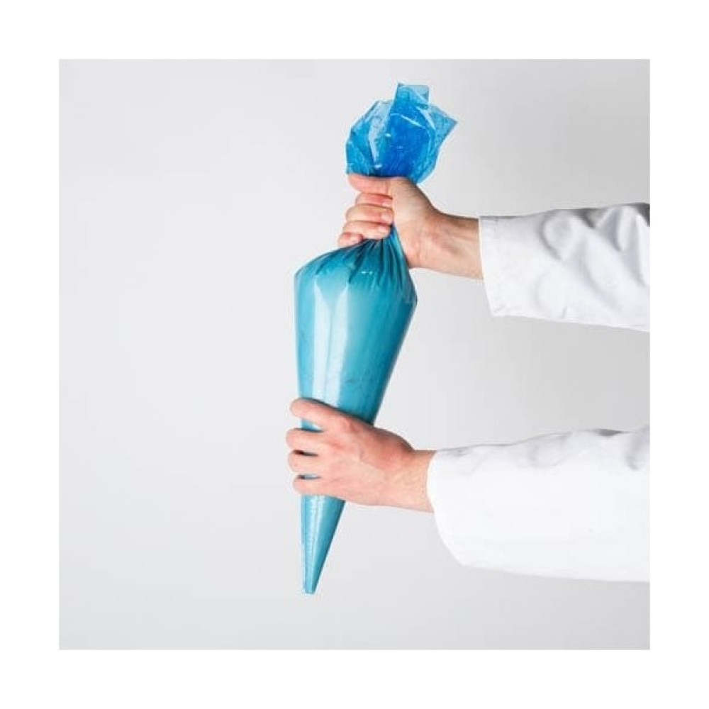 Dekamis Krema Sıkma Torbası Mavi Renk 10 Adet / Kalın, Büyük Boy (24 x 51 Cm) Tatlı ve Pasta Malzemeleri Fiyatı