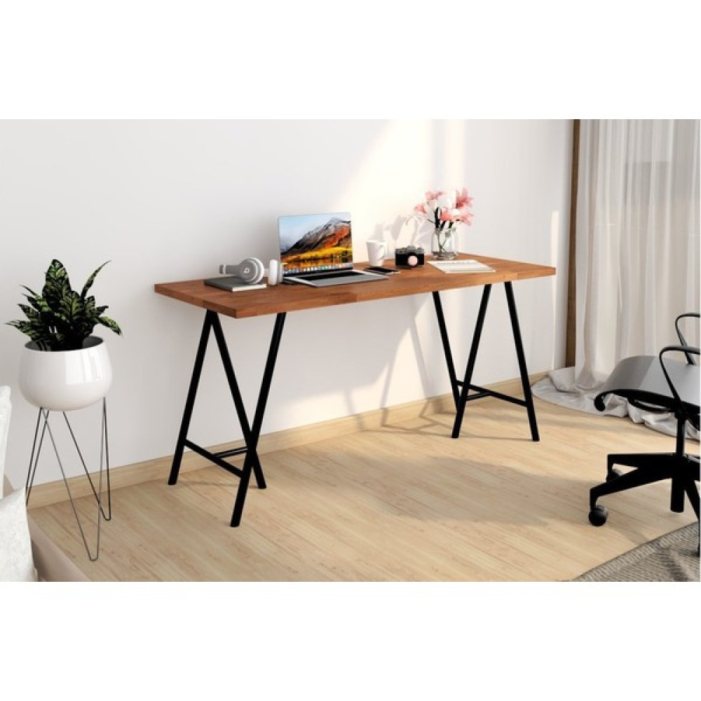 Deko Cadde Dekocadde Mazı Çalışma Masası - 150 - Barok Ceviz Çalışma Masası Fiyatı