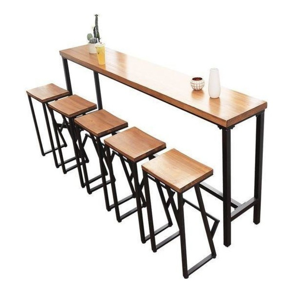 Deko Cadde Köknar Beş Kişilik Bar Masası Yemek & Mutfak Masası Fiyatı