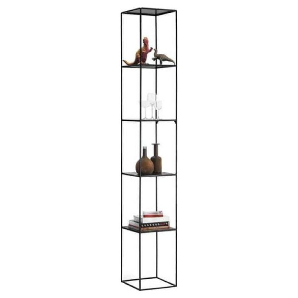 Deko Cadde Metal Kitaplık Köşe Raf Minimalist Kitaplık Fiyatı