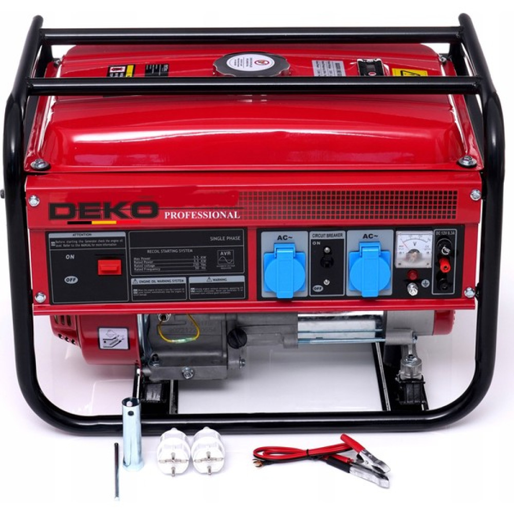 Deko Turkey Oto-Korumalı Krom Piston 4 Zamanlı %100 Bakır Sargılı 3.1 Kw Bakır Sargılı Ipli Jeneratör Nalburiye & Hırdavat Fiyatı