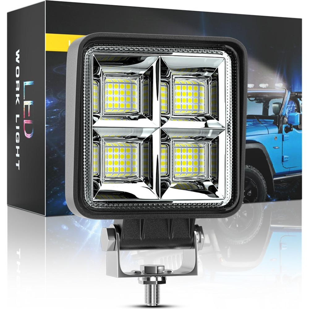 Dekohop Off Road 4 Inç 64 LED Iş Makinesi Geniş Açı Projektör Kamyon Traktör İçin Su Geçirmez Ledli Lambalar Fiyatı