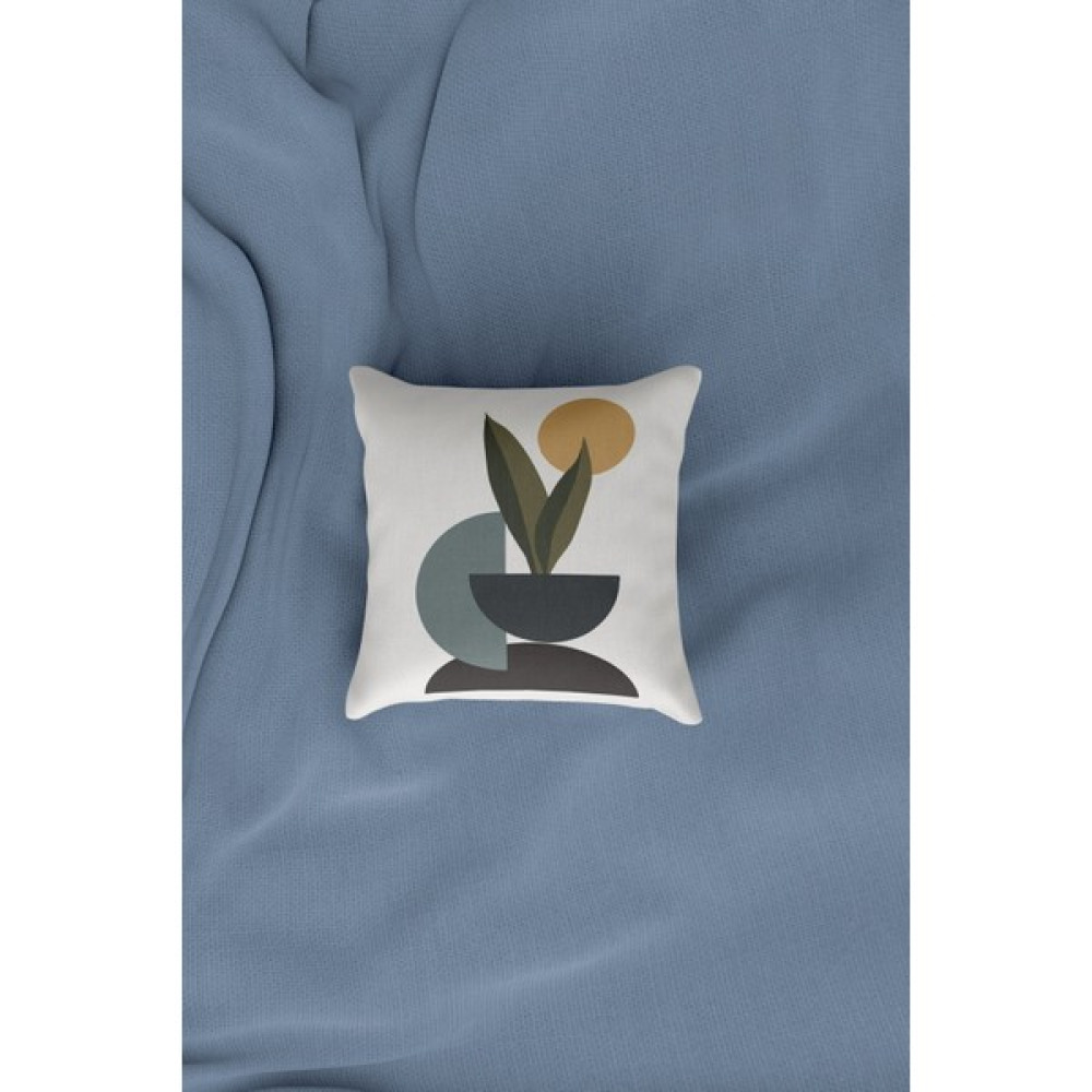 Dekomall Circle Nature Kırlent Kılıfı 065 - 50 x 50 cm - Renkli Kırlent / Mobilya Yastığı Fiyatı