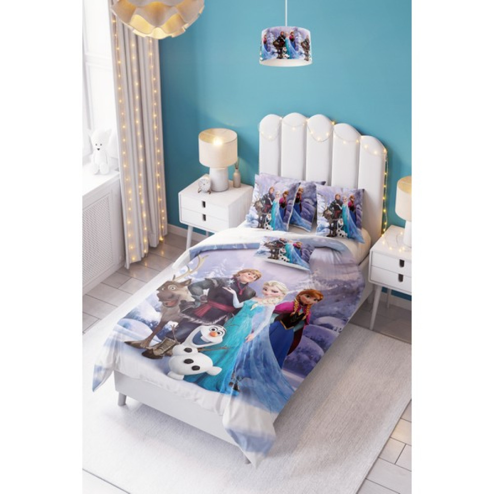 Dekomingo Elsa ve Arkadaşları Çocuk ve Bebek Odası Nevresim Takımı ( Çarşaflı ) - Renkli - 160 x 220 cm Nevresim Takımı Fiyatı