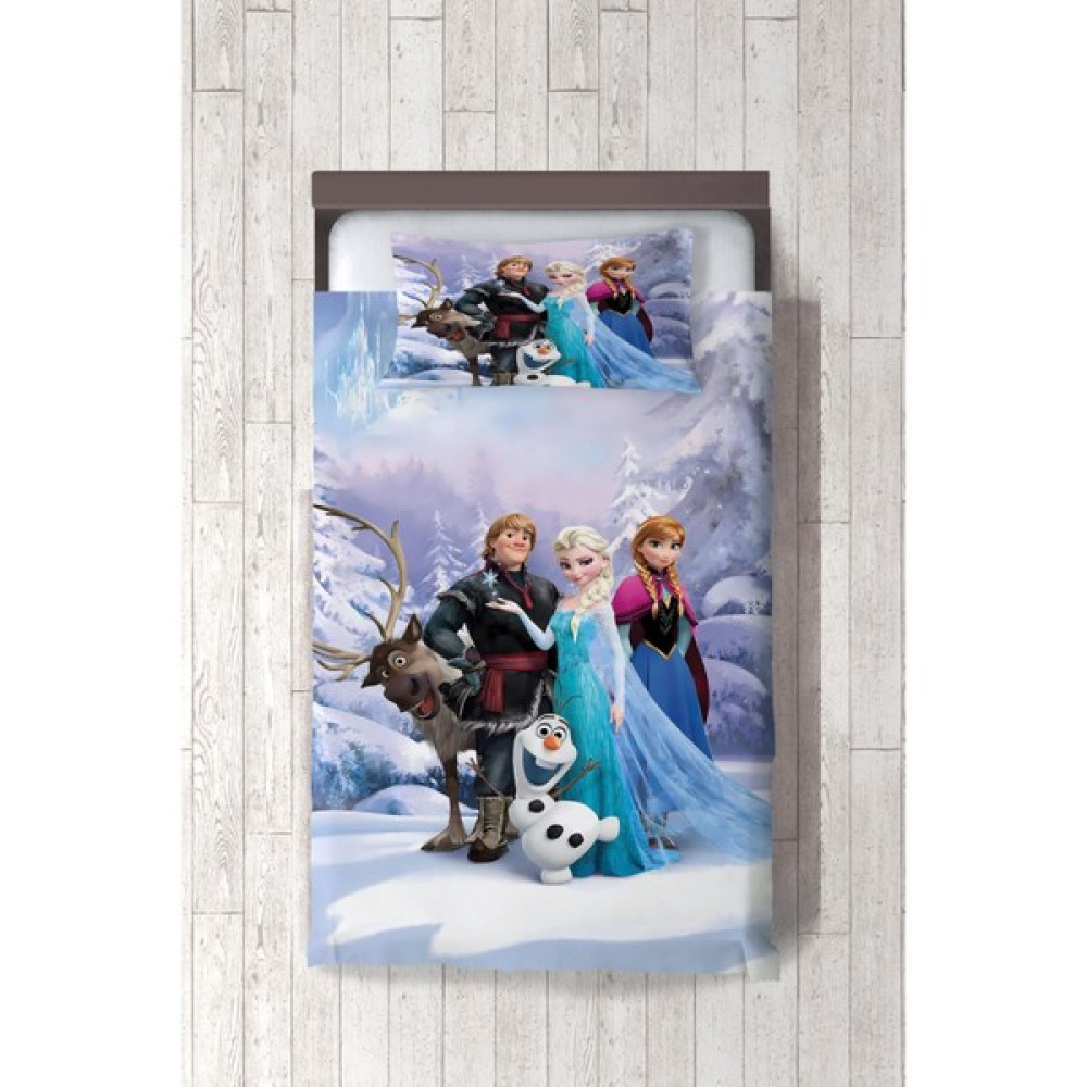 Dekomingo Elsa ve Arkadaşları Çocuk ve Bebek Yatak Örtüsü ( Nevresim Değil ) ( Nevresim Değil ) - 140 x 220 cm - Renkli Yatak Örtüsü Fiyatı