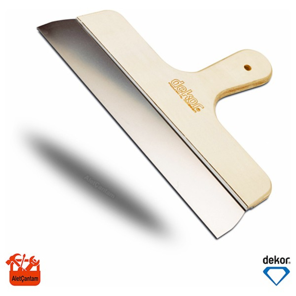Dekor Eğri Saplı Ispatula Spatula 40 cm Boya Malzemeleri Fiyatı