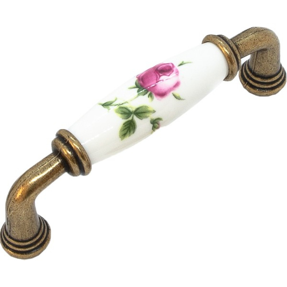 Dekoraks Porselen Kulp 96MM (9,6cm) Antik Pembe Çiçek Desenli Nalburiye & Hırdavat Fiyatı