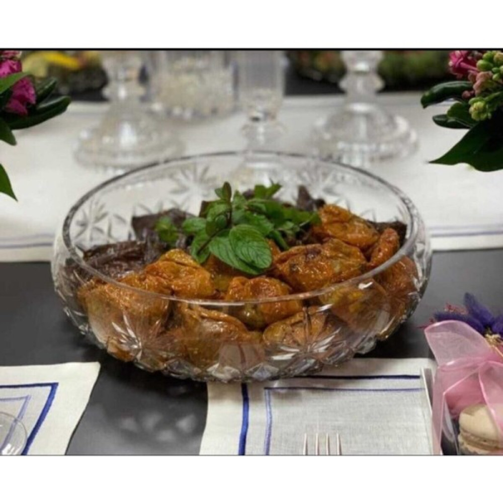 Dekorasyon Garajı Kristal Kesme Kase 28 cm Oto Boyaları Fiyatı