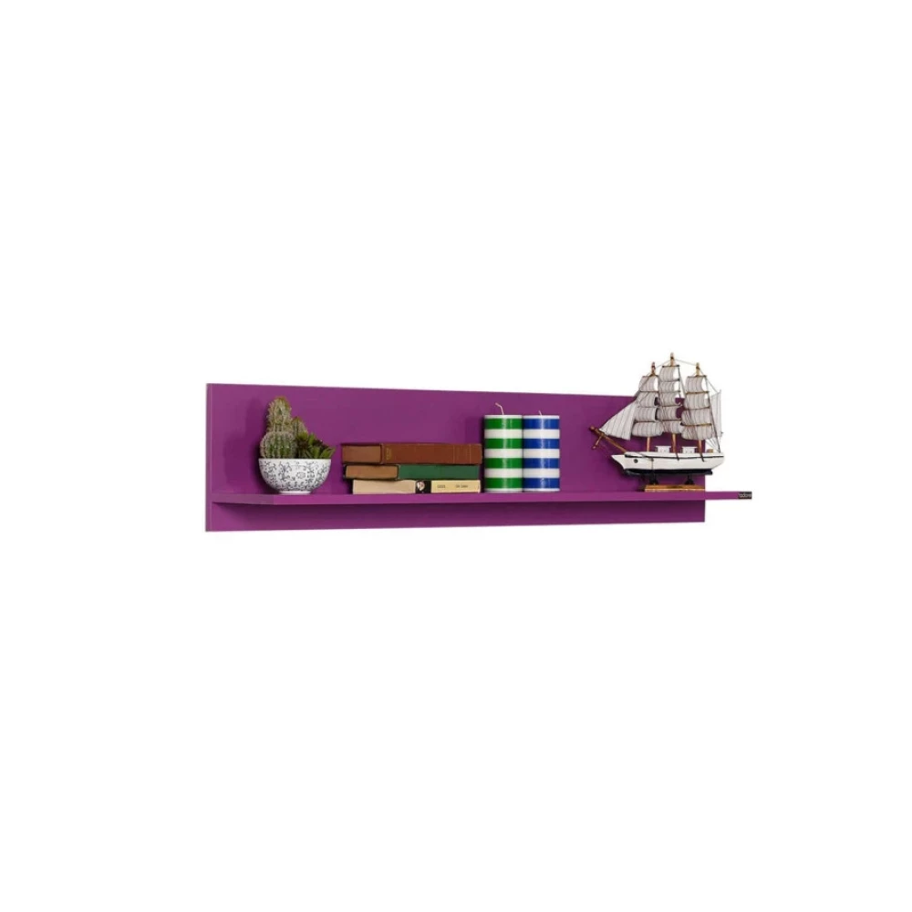 Dekoratif Duvar Rafı - Mor 120X25x20 Cm (Gxyxd) Mutfak Dolabı / Mobilyası Fiyatı