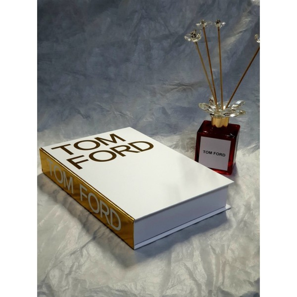 Dekoratif Kitap Kutu Tomford Beyaz&altın Klasik Model Kitap Kutusu - Beyaz Eşya Saklama Kutusu Fiyatı