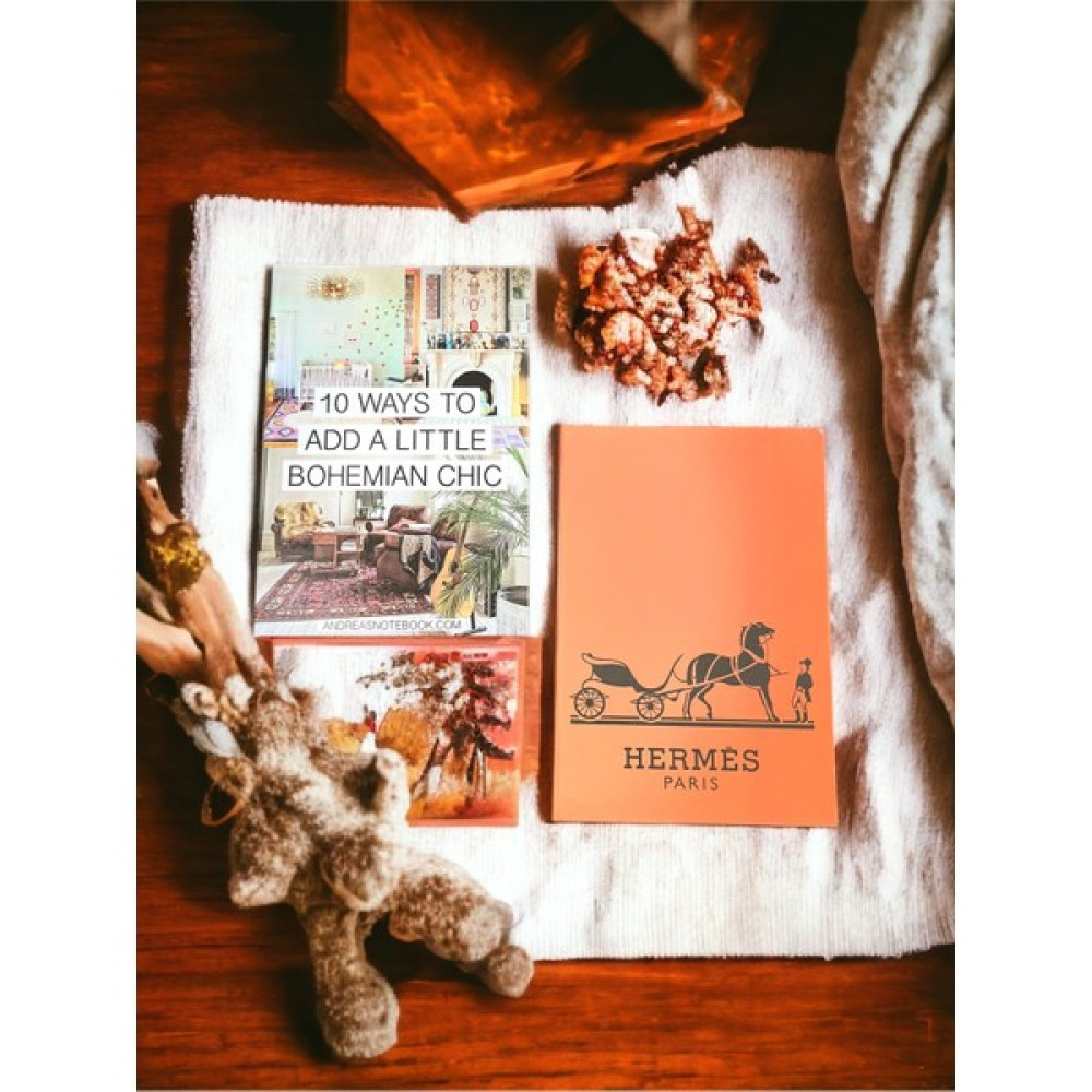 Dekoratif Kitap Kutu, Turuncu 2'li Kitap Kutu Seti, 100 Ways & Hermes Turuncu Kutu Seti Eşya Saklama Kutusu Fiyatı