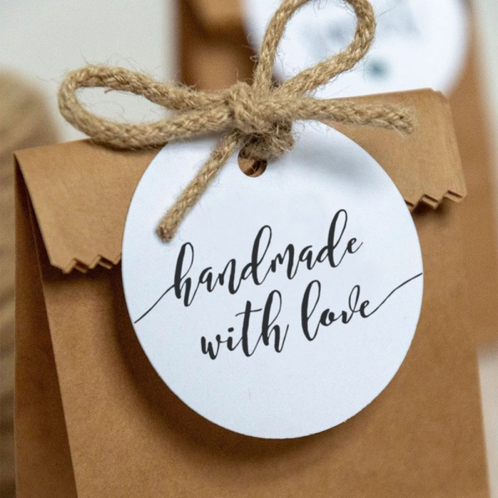 Dekorden Handmade With Love Etiket 100'lü Sarf Tüketim Malzemeleri Fiyatı