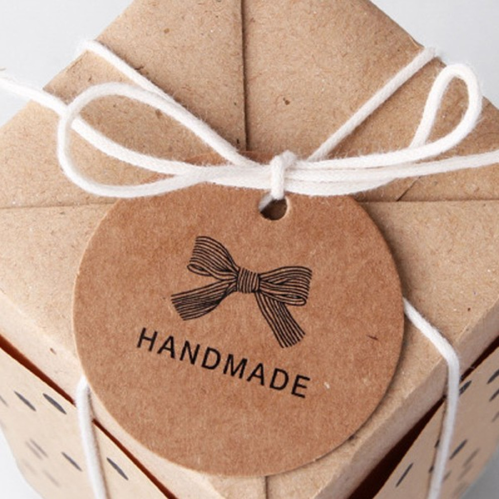Dekorden Kraft Handmade Etiket 100'lü Sarf Tüketim Malzemeleri Fiyatı