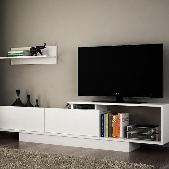 Dekorister Asos TV Ünitesi Beyaz