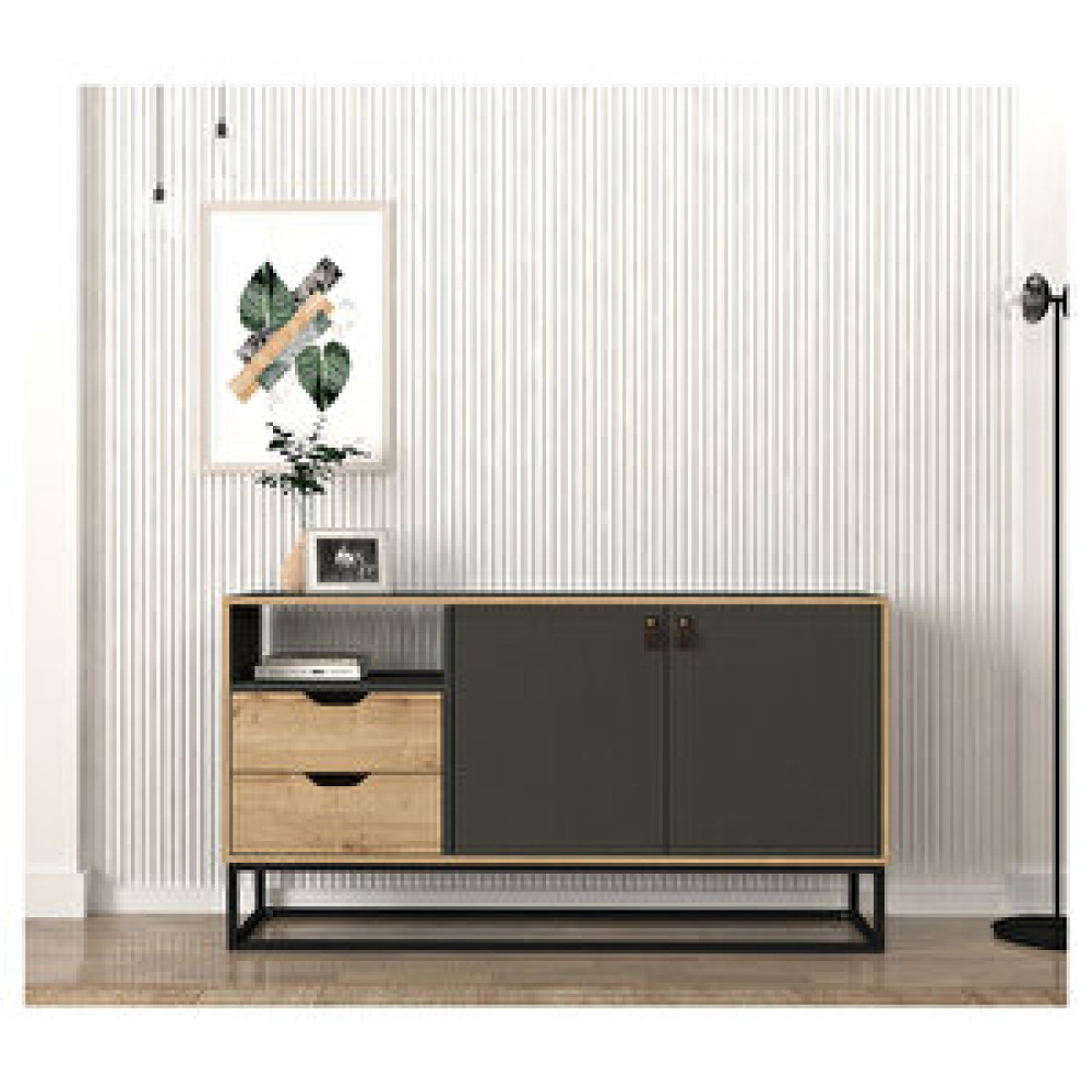 Dekorister Dolores Konsol Antrasit - Safir - 150 Cm Portmanto Fiyatı